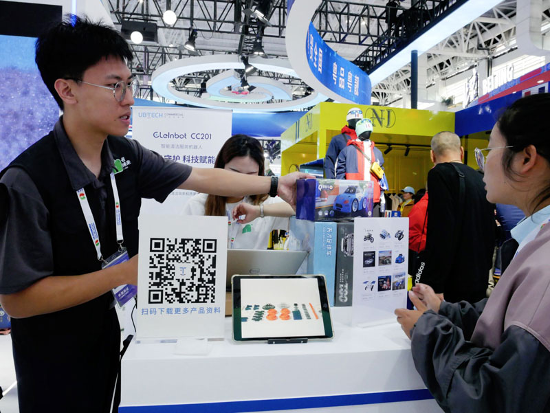 Showcasing Technological Strength! UBTECH Robots Shine at the 6th China-Arab States Expo